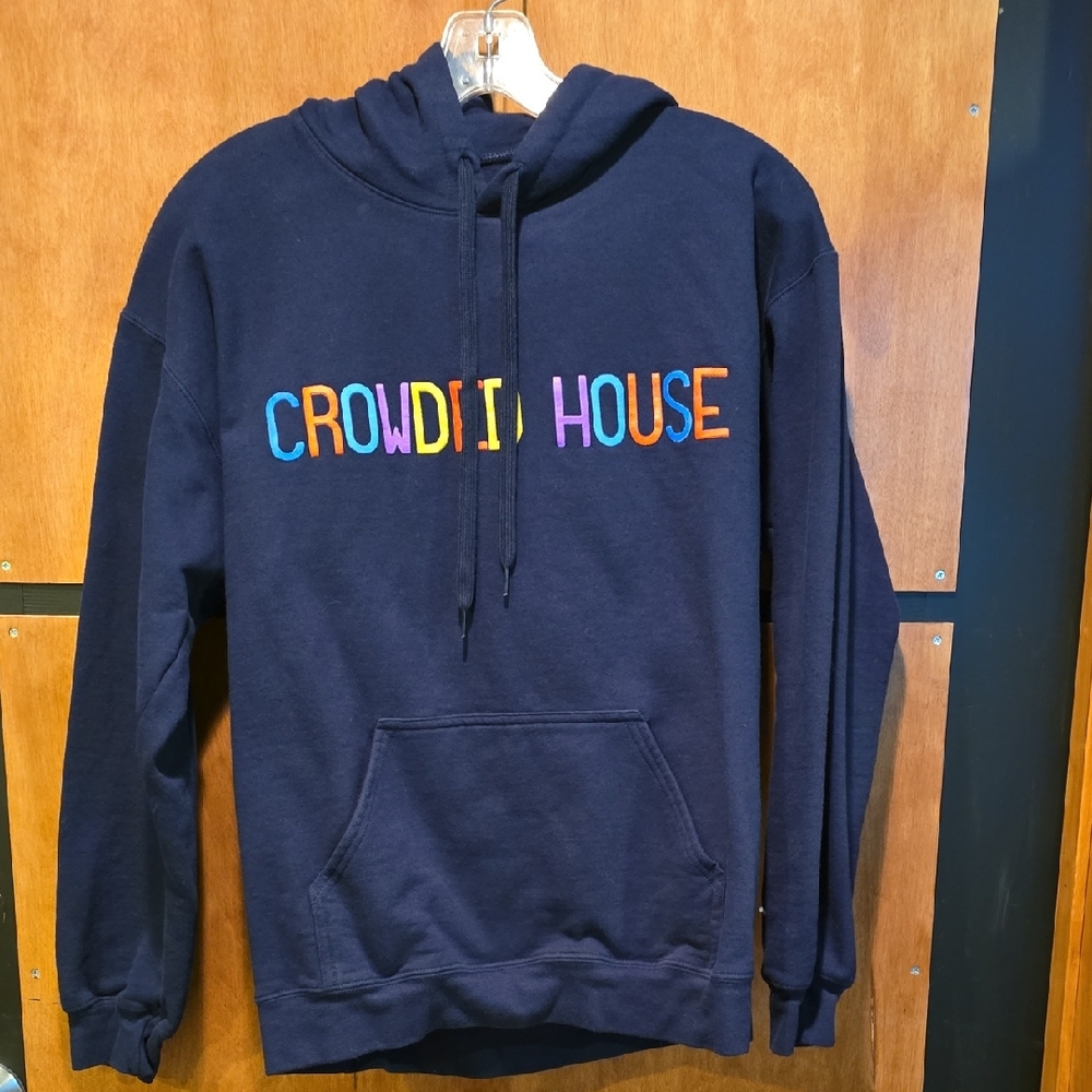 Blue Crowded House Hoodie